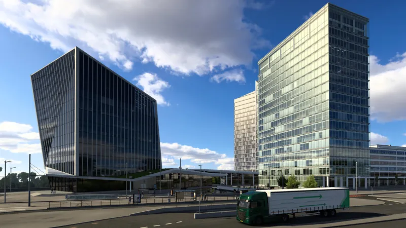 欧洲卡车模拟2 豪华中文版 全DLC 游戏截图